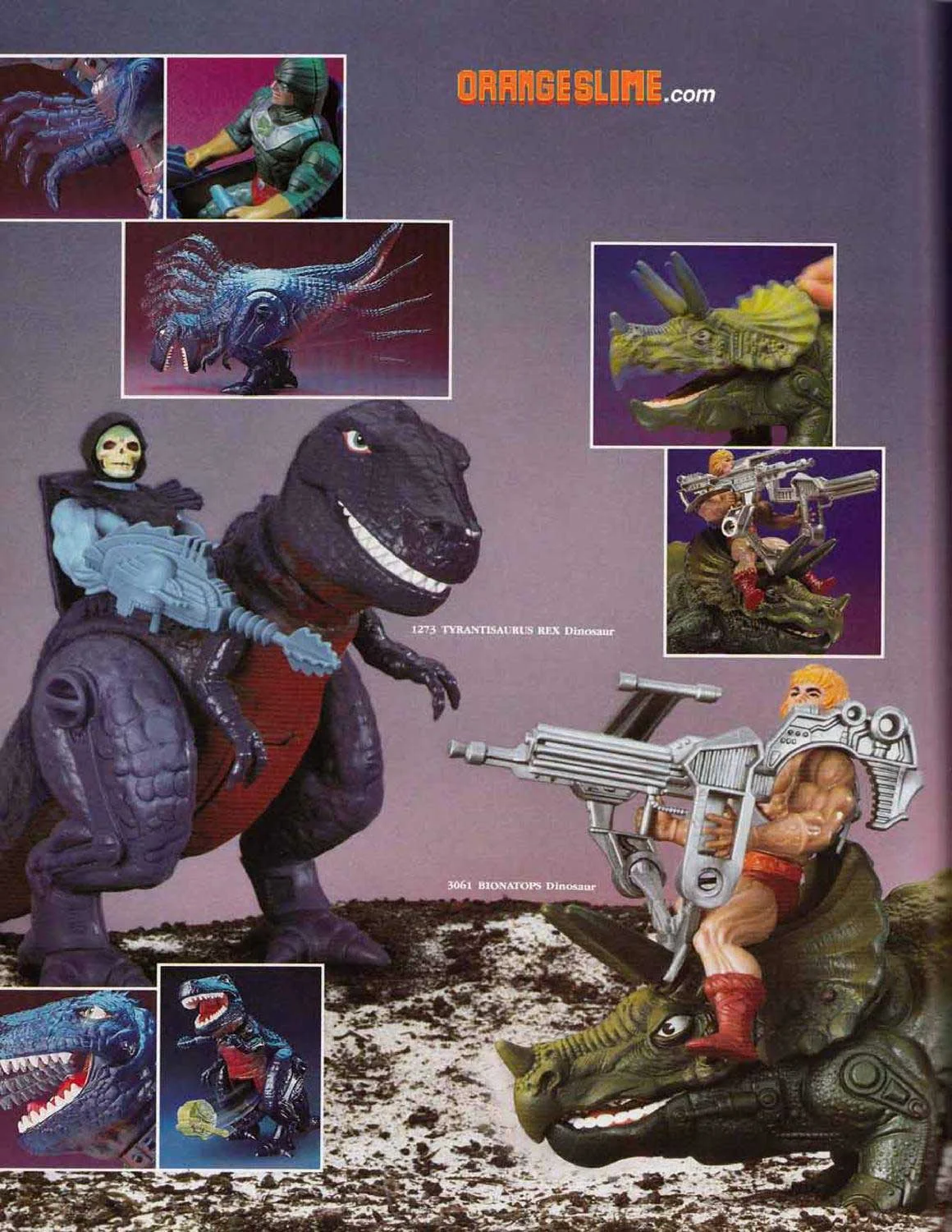 Tyrantisaurus-Rex Vintage MOTU advertisement