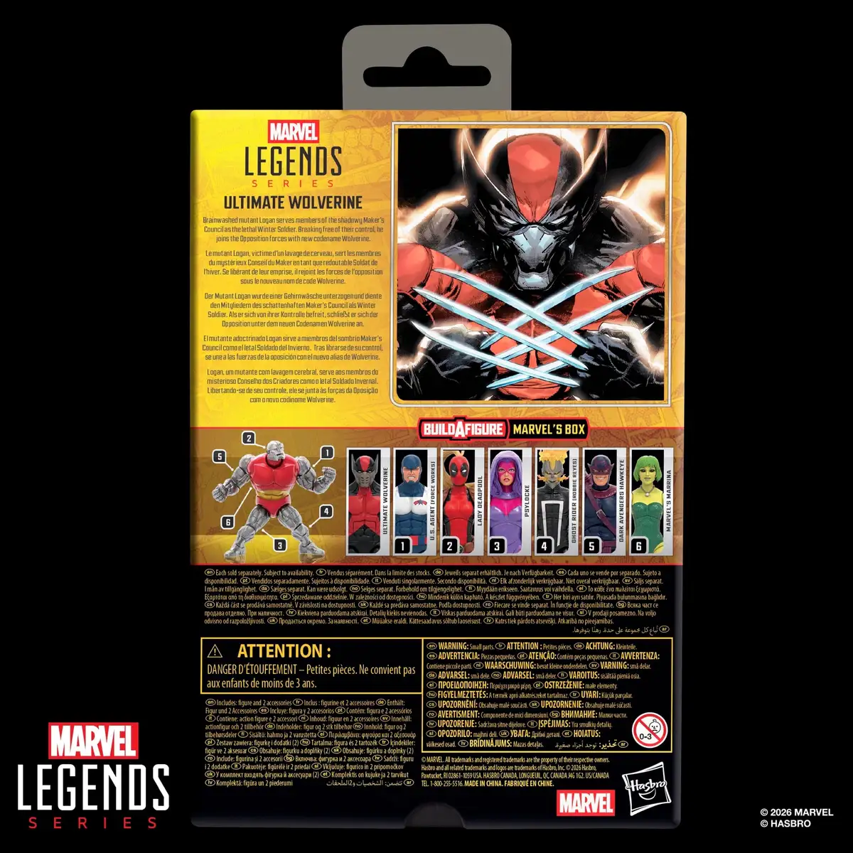 Ultimate Wolverine Marvel Legends Ultimate Wolverine Action Figure 12