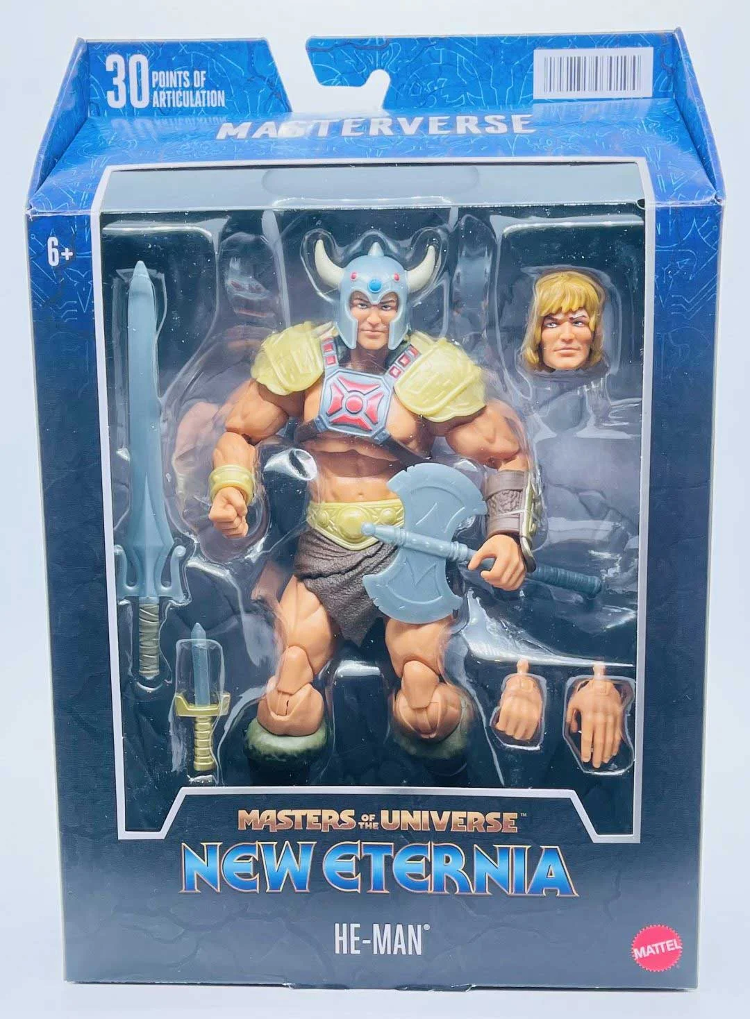 Viking He-Man New Eternia Masterverse Masters of the Universe Figure Box Front