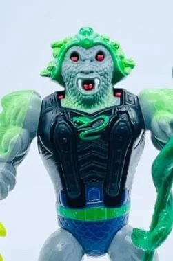 Vintage Masters of the Universe Snake Face Close up image