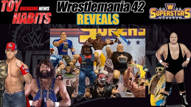 WWE Superstars Series 19 Wrestlemania 42 Reveals