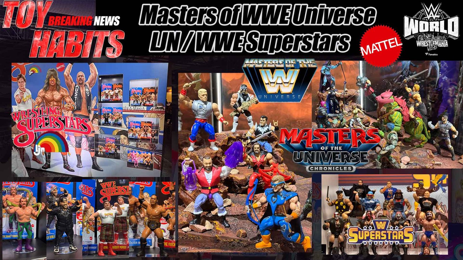 WWE World 2026 Mattel Booth Images