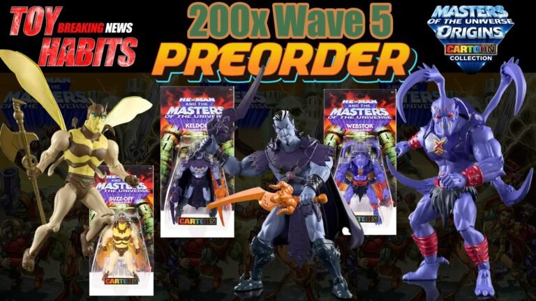 200x MOTU Origins Cartoon Collection Wave 5 Preorder