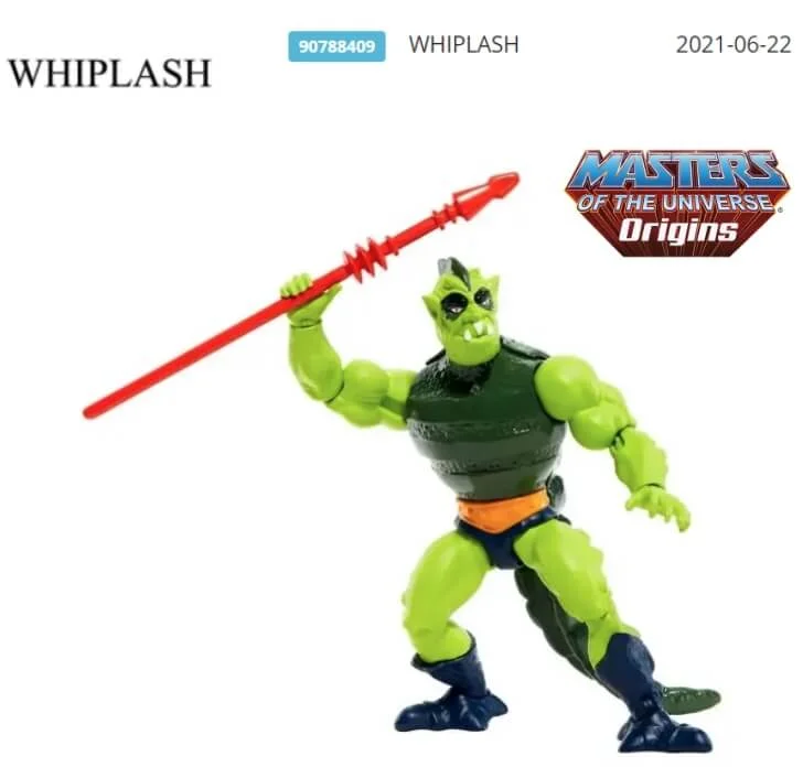 Whiplash Masters of the Universe Origins Trademark Renewal