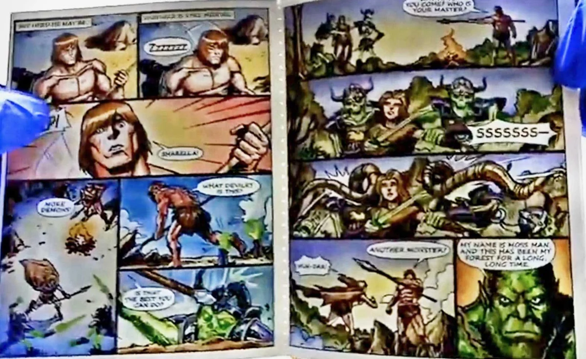 Wun-Dar MOTU Origins Mattel Creations Mini Comic Sharella