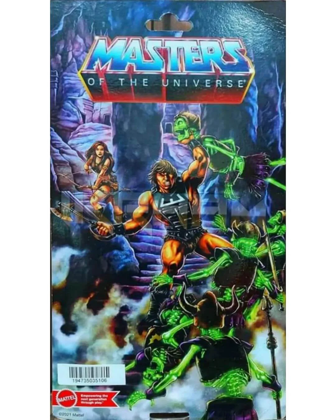 Wun-Dar Masters of the Universe Origins Mattel Creations Exclusive Back