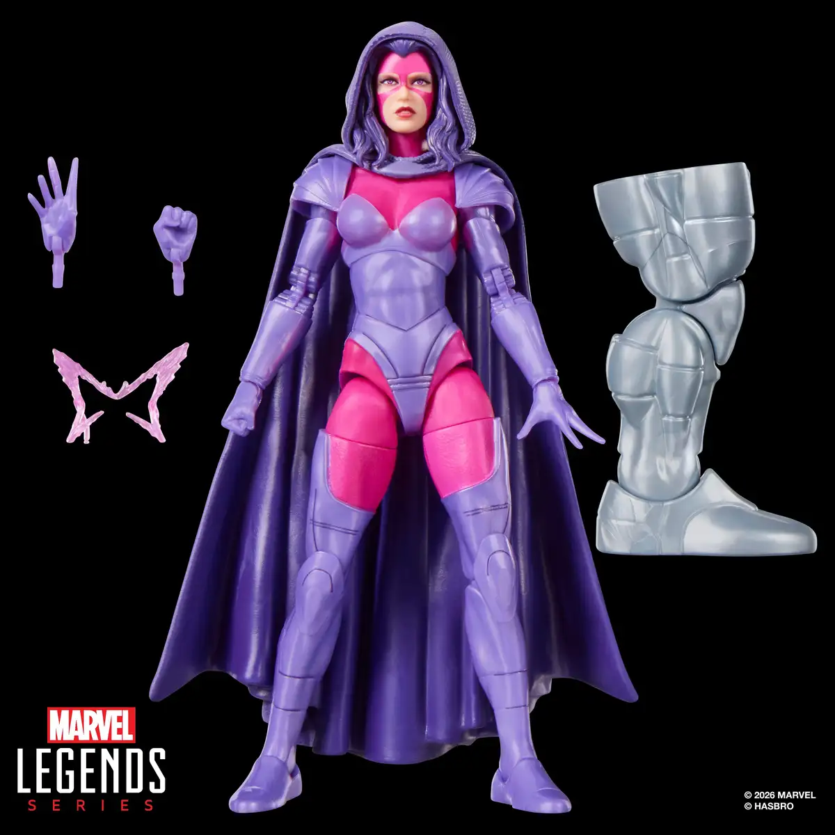 X Men Marvel Legends Psylocke Action Figure 09