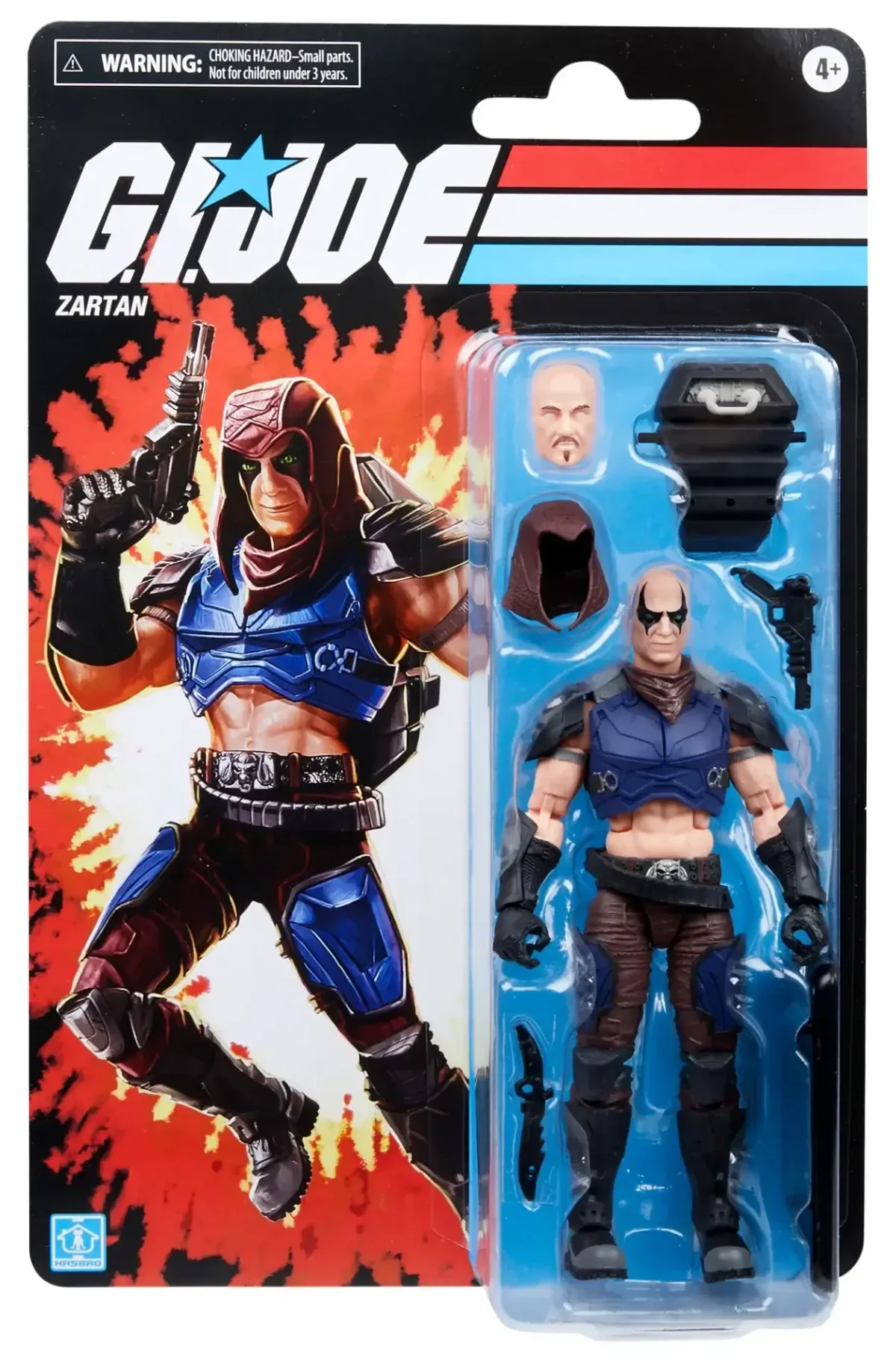 Zartan GI Joe Classified Series Retro Cardback Front