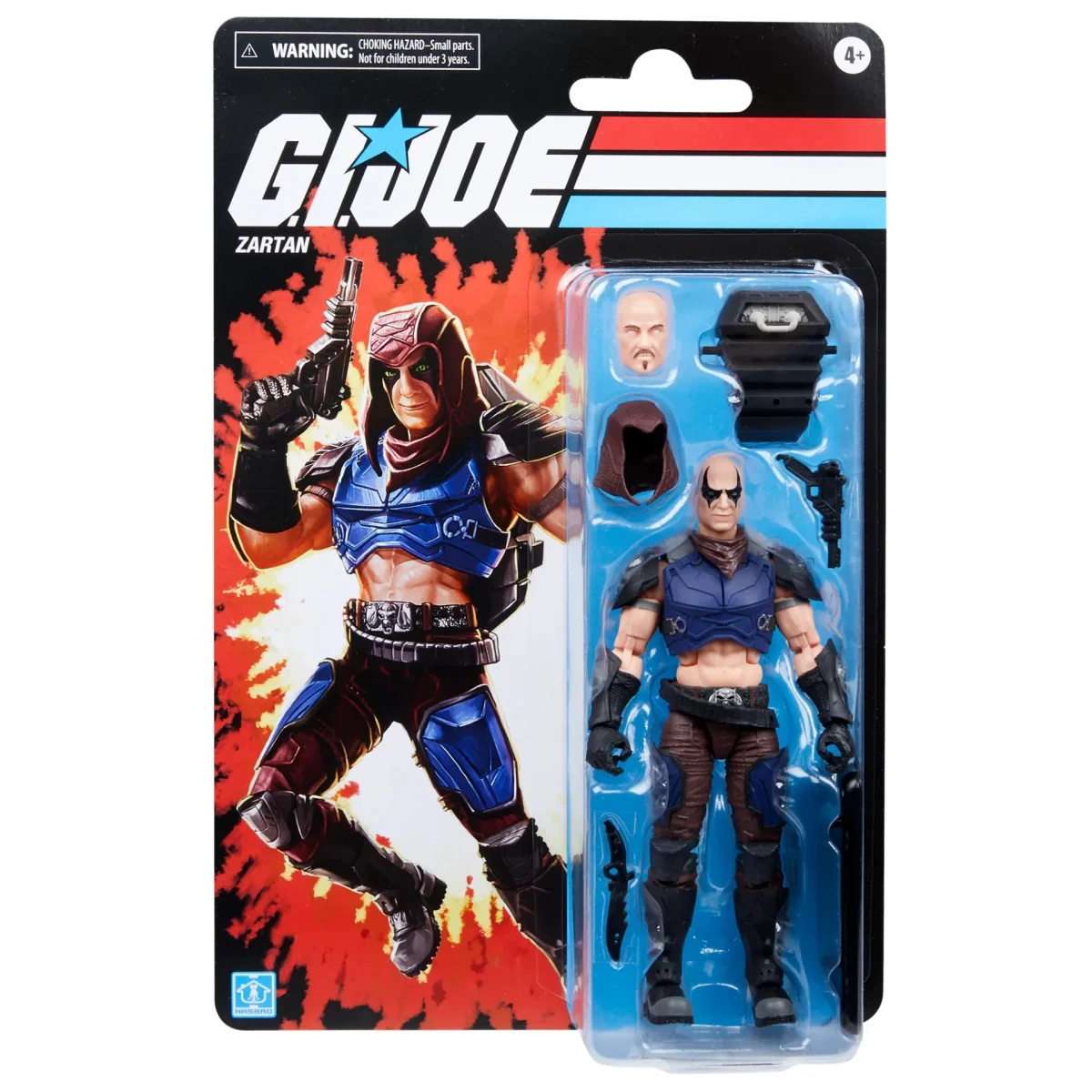 Zartan GI Joe Classified Series Retro Cardback Front