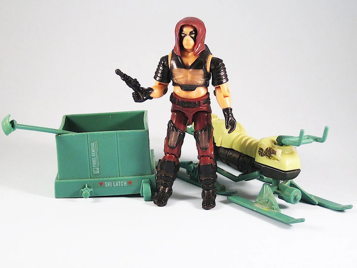 Zartan Vintage With Swamp Skier Loose GI Joe 1984