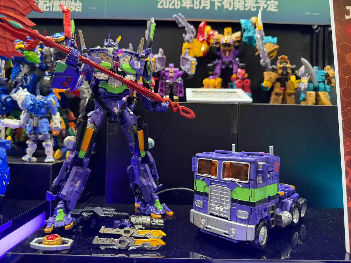 AME 01 Evangelion Prime Transformers Shizuoka Hobby Show 2026 Takara Tomy Booth 4
