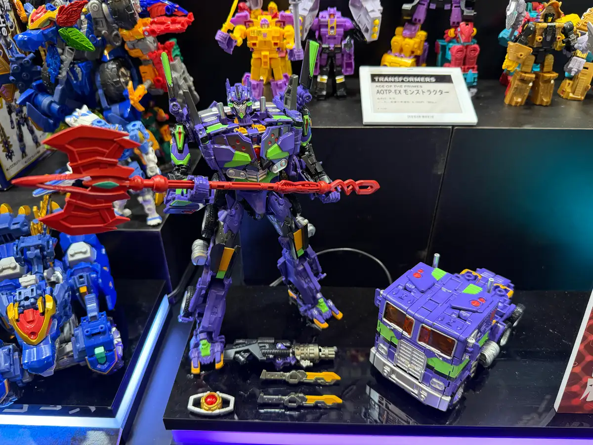 AME 01 Evangelion Prime Transformers Shizuoka Hobby Show 2026 Takara Tomy Booth 5
