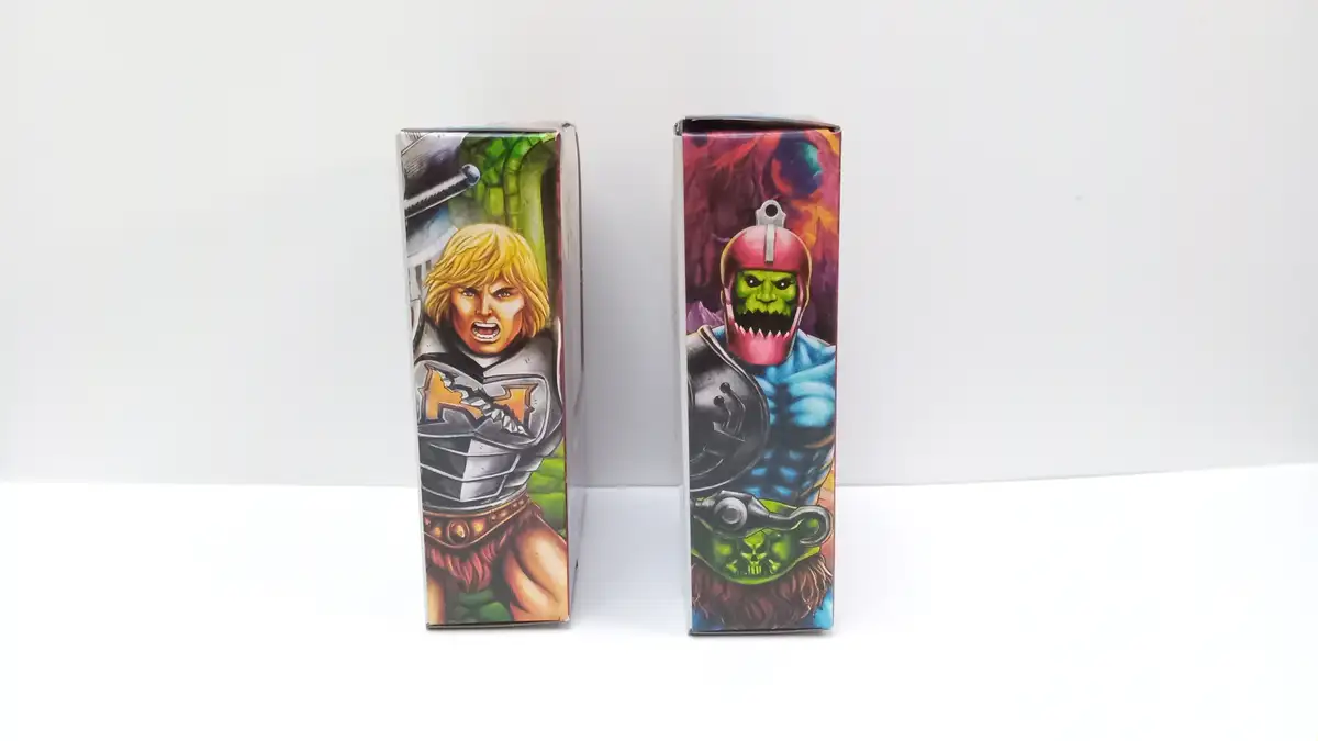 Battle Armor He Man and Trap Jaw MOTU Mighty Masters Wave 2 In Hand5