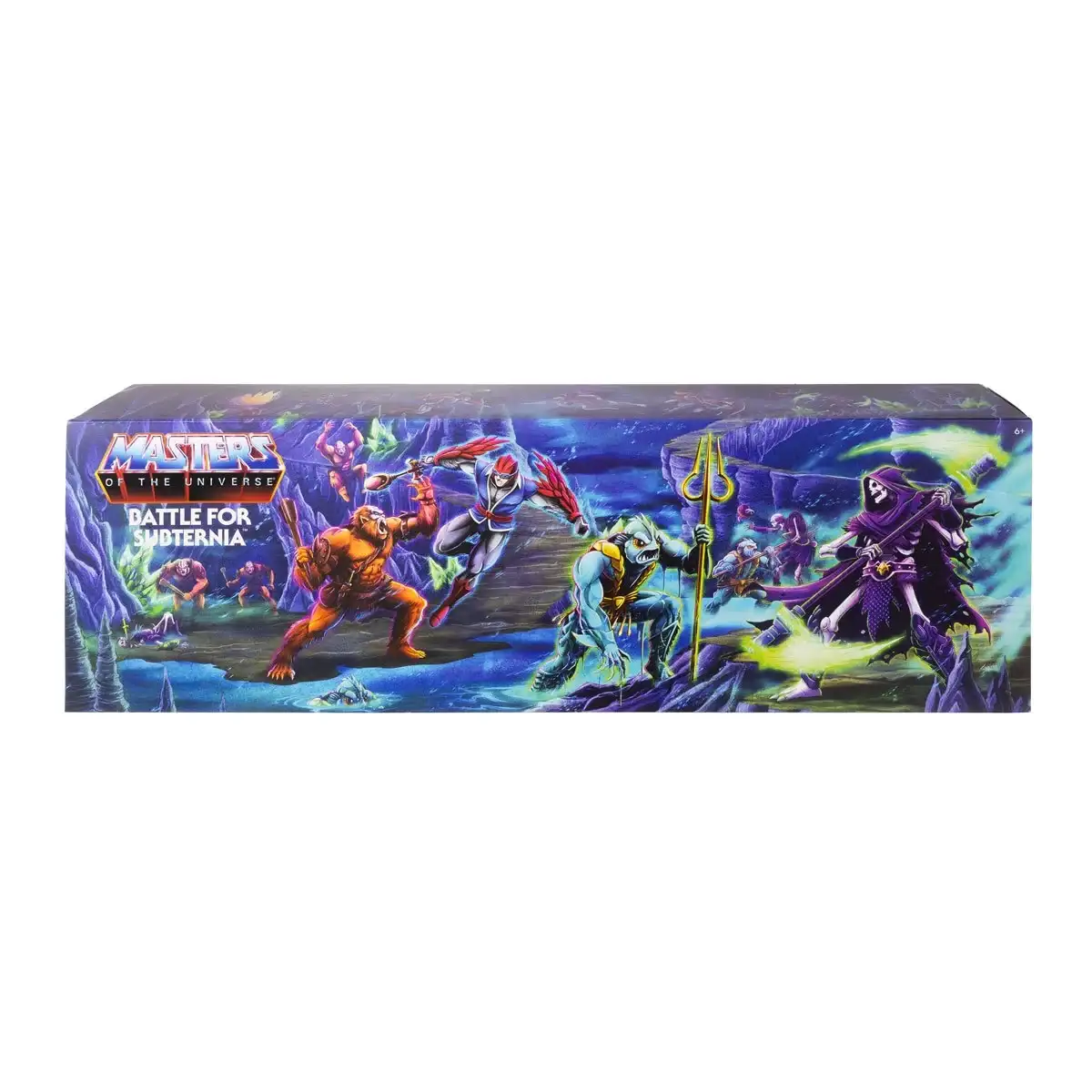 Battle For Subternia MOTU Origins 4 Pack Box Fronta