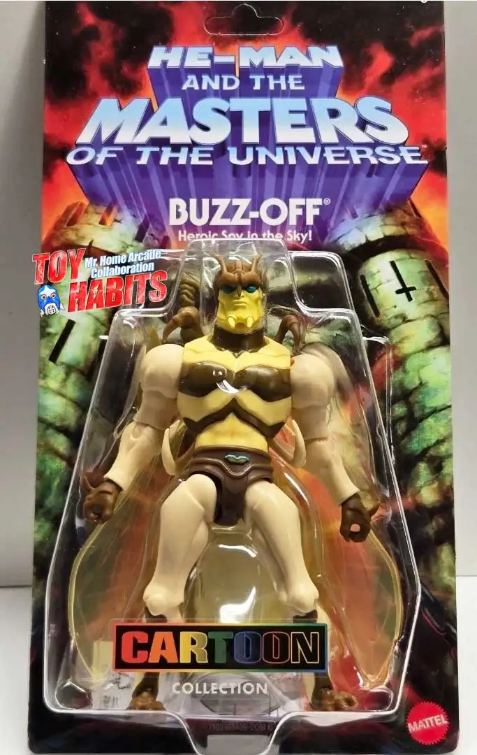 Buzz Off 200x MOTU Origins Cartoon Collection Card Front