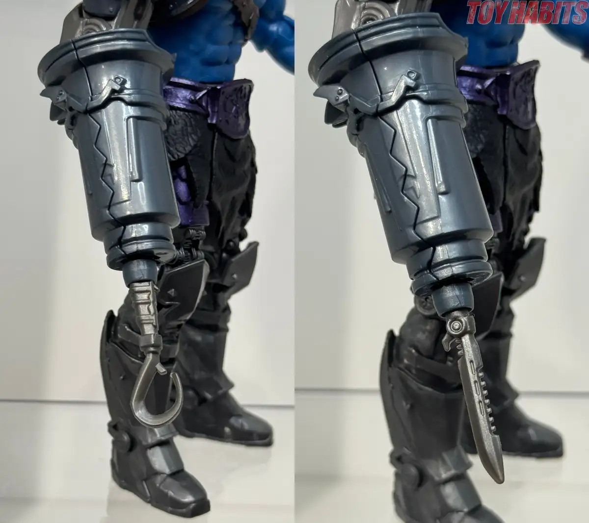 Cannon Transforme Trap Jaw MOTU Core Figure Review 12