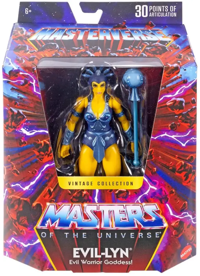 Evil Lyn Masterverse Vintage Collection Box Front 1