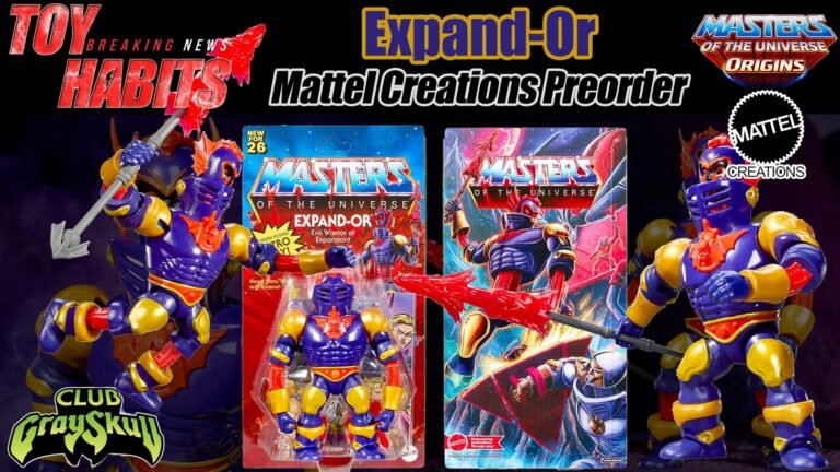 Expand-Or MOTU Origins Mattel Creations Exclusive Official Images & Preorder