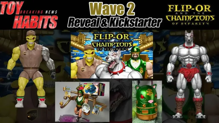 Flip-Or and the Champions of Nefarity Wave 2 Kickstarter