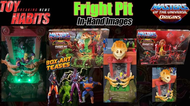 Fright Pit Slime Pit MOTU Origins In-Hand Images