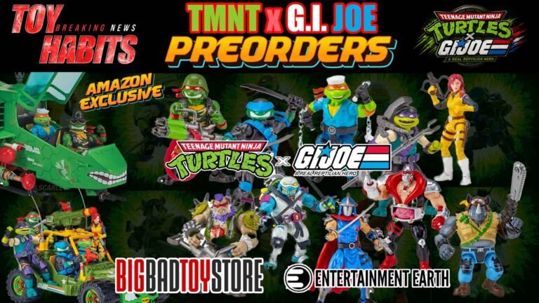 Update: Teenage Mutant Ninja Turtles x GI Joe Crossover Preorders