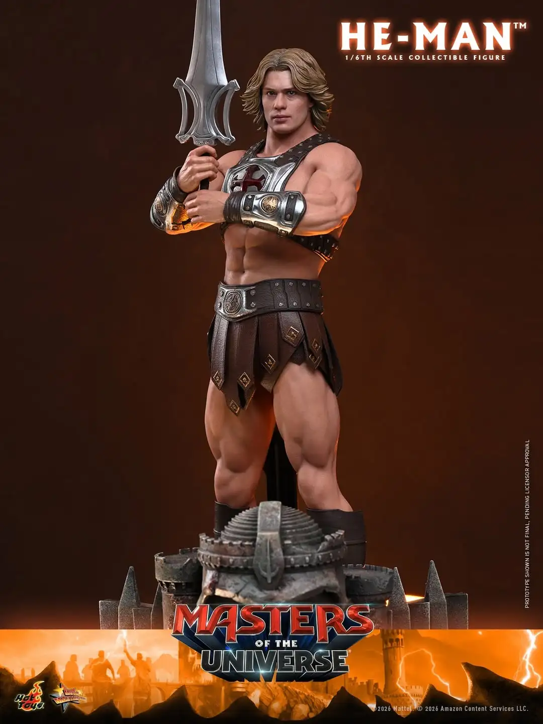 He Man Masters of the Universe Movie Sixth Scale Hot Toys Official Image 11
