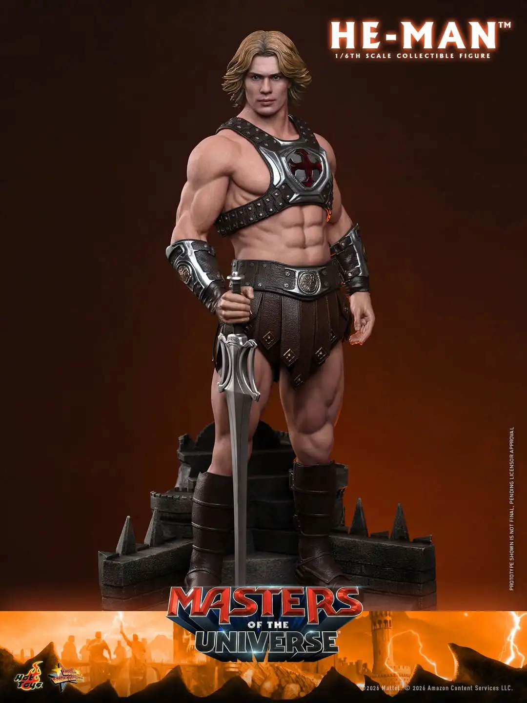 He Man Masters of the Universe Movie Sixth Scale Hot Toys Official Image 12