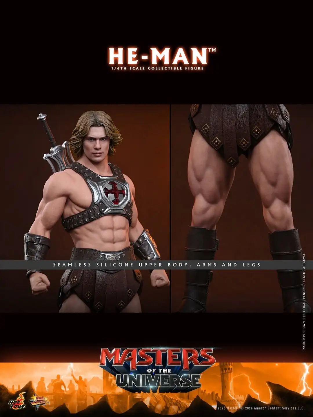 He Man Masters of the Universe Movie Sixth Scale Hot Toys Official Image 17