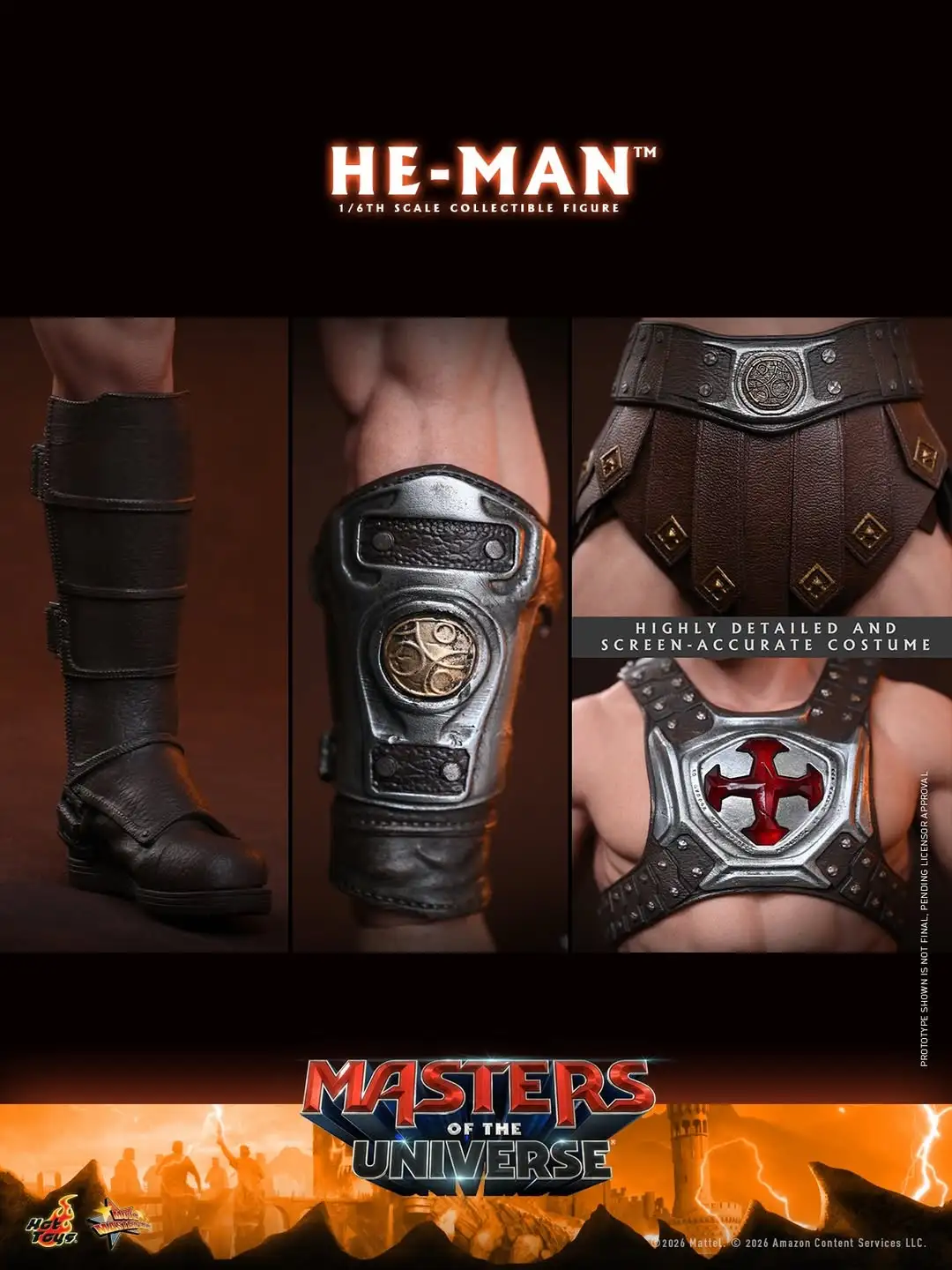He Man Masters of the Universe Movie Sixth Scale Hot Toys Official Image 18