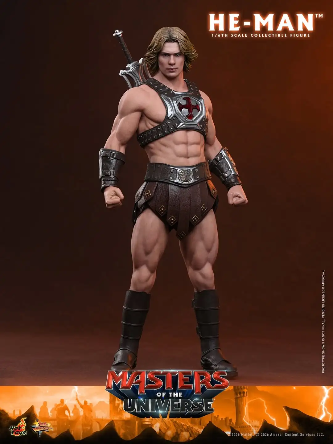 He Man Masters of the Universe Movie Sixth Scale Hot Toys Official Image 3