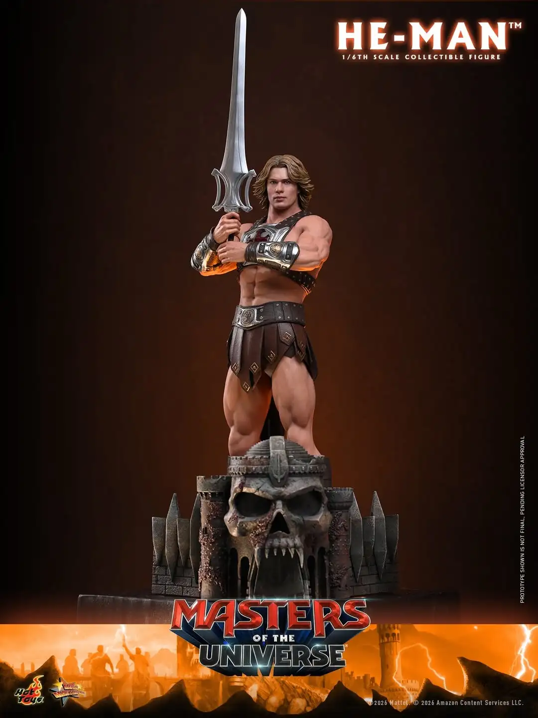 He Man Masters of the Universe Movie Sixth Scale Hot Toys Official Image 5
