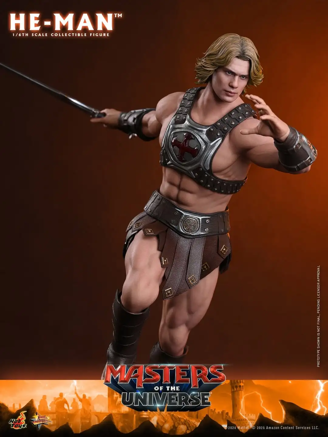 He Man Masters of the Universe Movie Sixth Scale Hot Toys Official Image 8