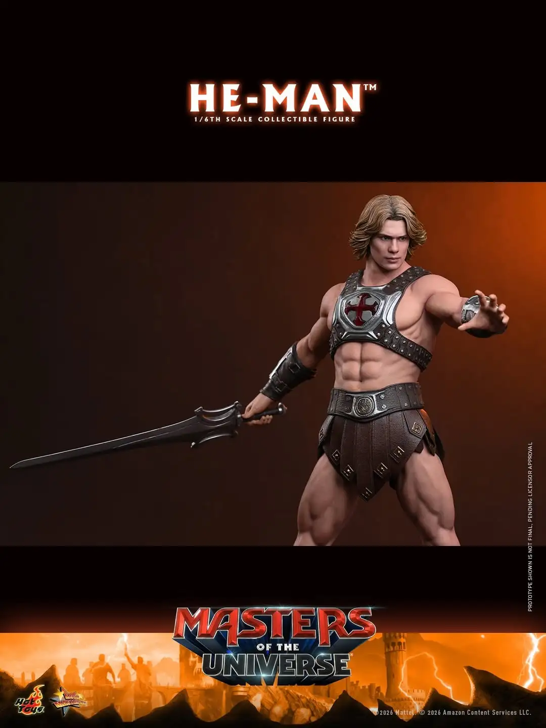 He Man Masters of the Universe Movie Sixth Scale Hot Toys Official Image 9