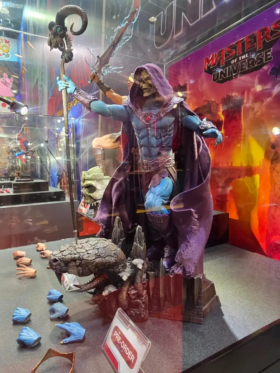 He Man Skeletor MOTU Movie Hot Toys Hong Kong Comic Com 2026 Booth 11