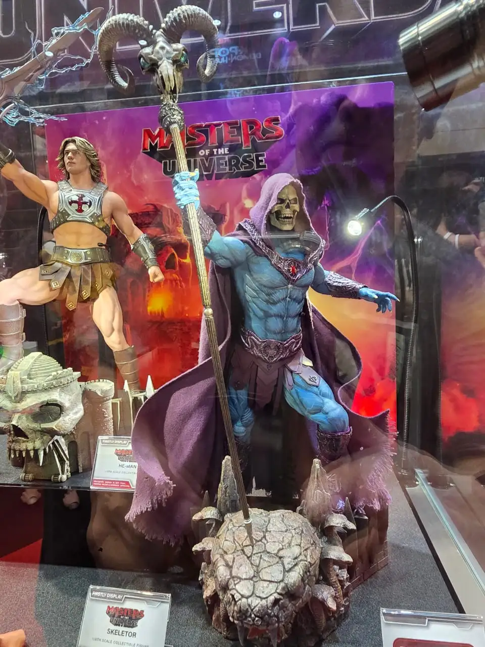 He Man Skeletor MOTU Movie Hot Toys Hong Kong Comic Com 2026 Booth 17