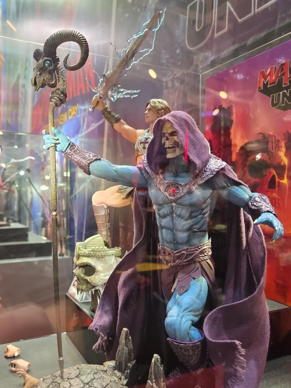 He Man Skeletor MOTU Movie Hot Toys Hong Kong Comic Com 2026 Booth 18