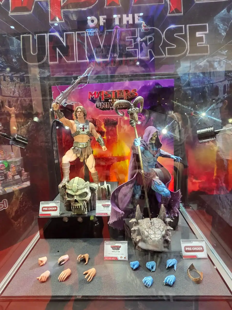 He Man Skeletor MOTU Movie Hot Toys Hong Kong Comic Com 2026 Booth 21