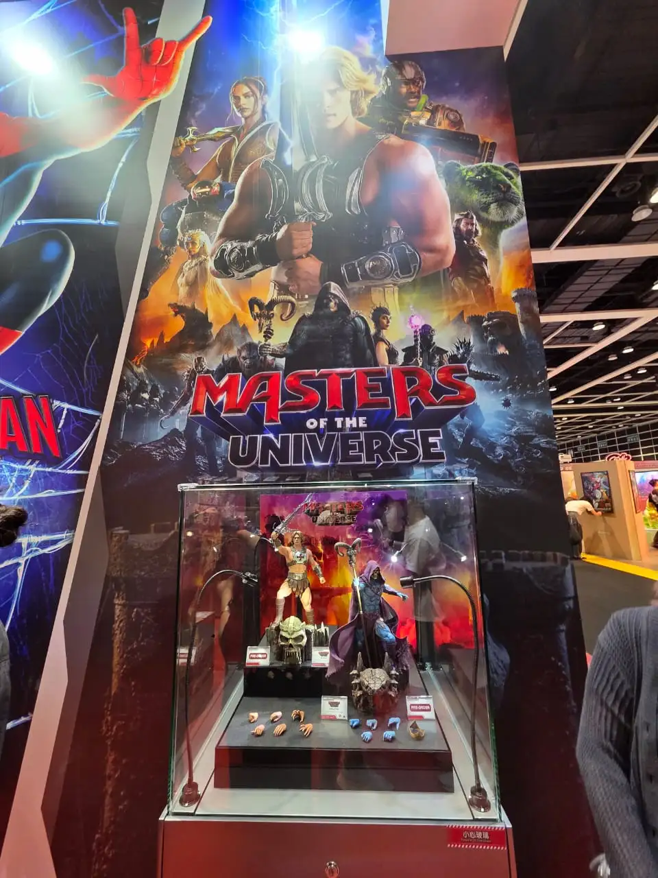 He Man Skeletor MOTU Movie Hot Toys Hong Kong Comic Com 2026 Booth 3