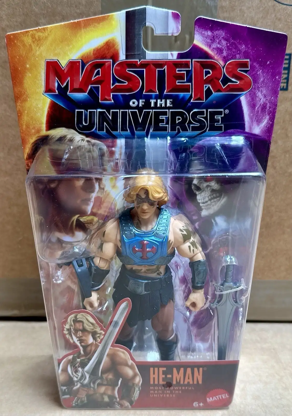 He Man Version 2 MOTU Core Card Fronta