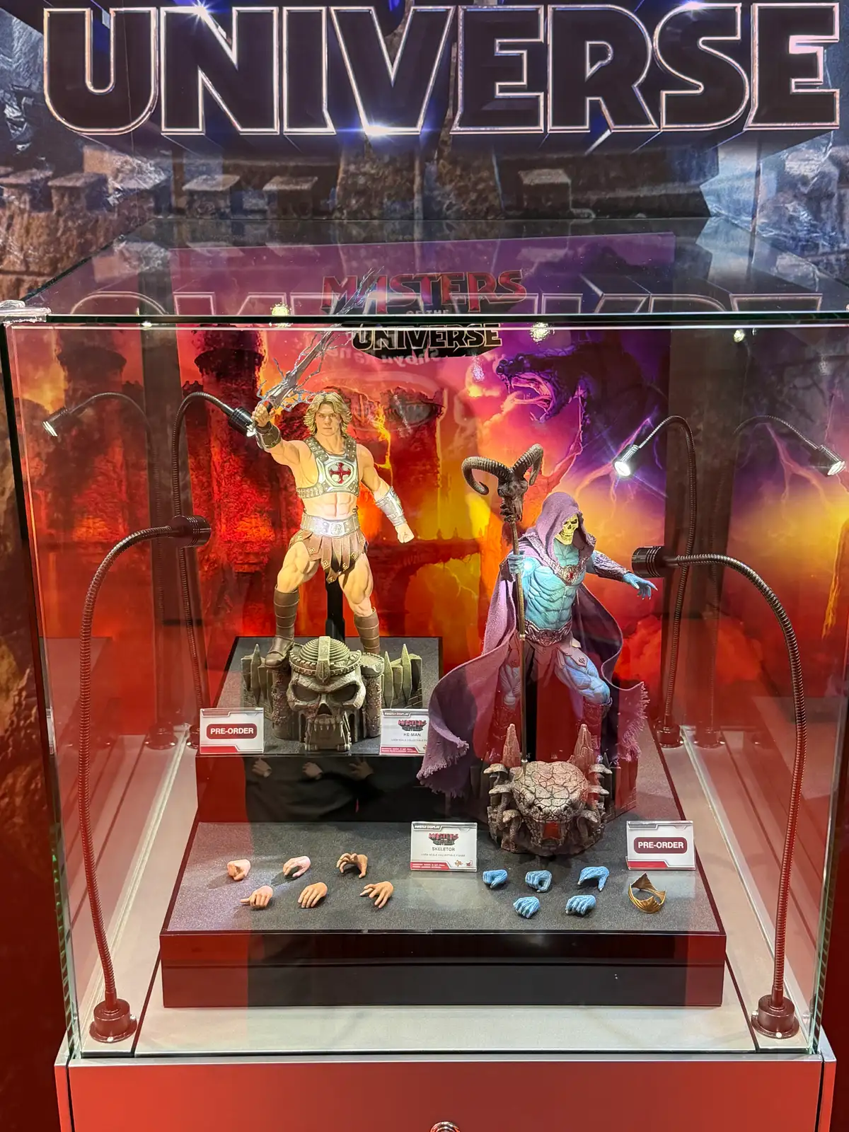 He Man and Skeletor Hot Toys MOTU Movie Hong Kong Comic Con 2026 Booth Update 1