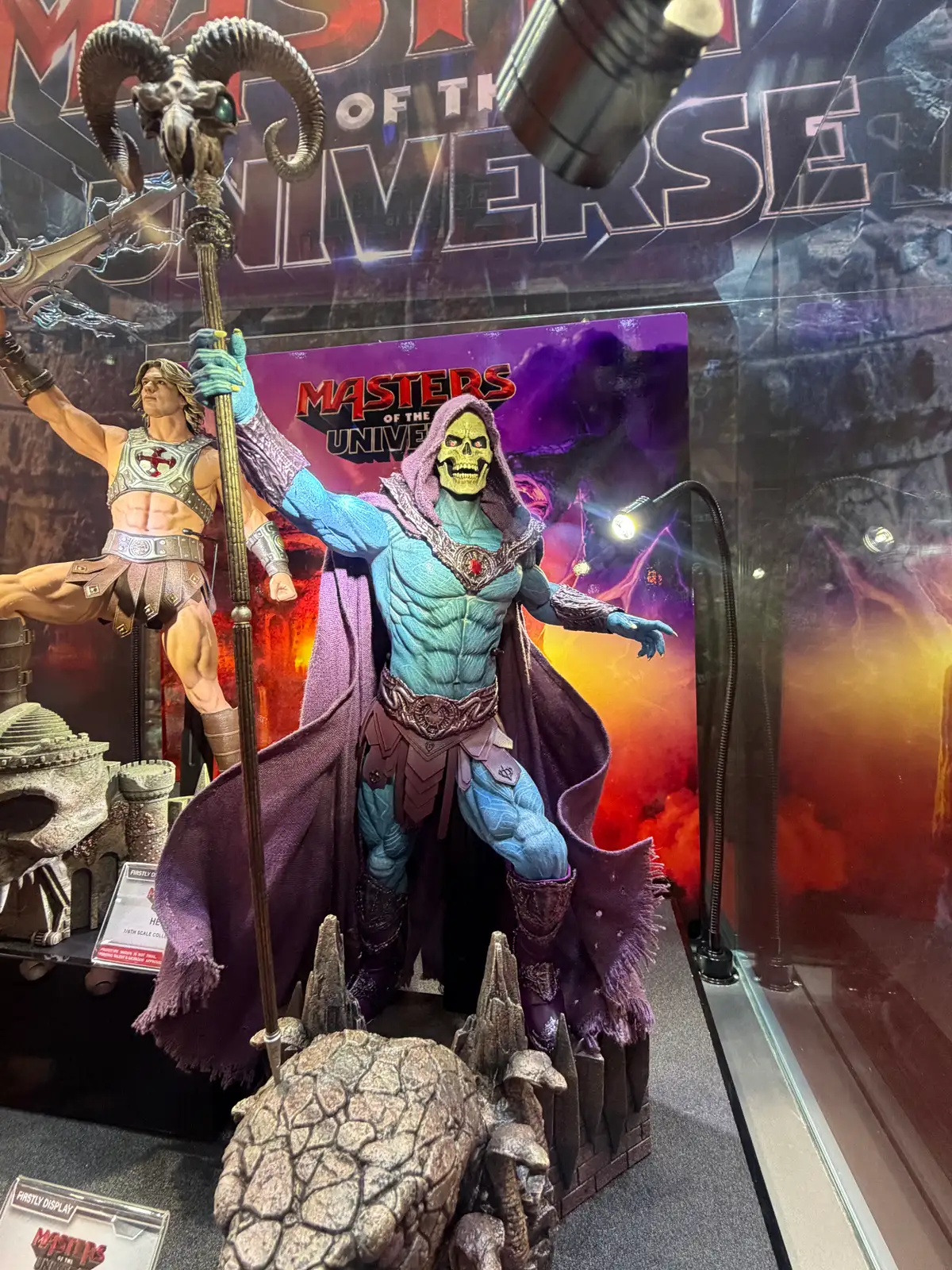 He Man and Skeletor Hot Toys MOTU Movie Hong Kong Comic Con 2026 Booth Update 2