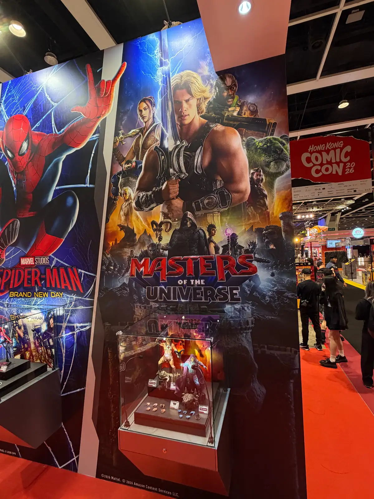 He Man and Skeletor Hot Toys MOTU Movie Hong Kong Comic Con 2026 Booth Update 3