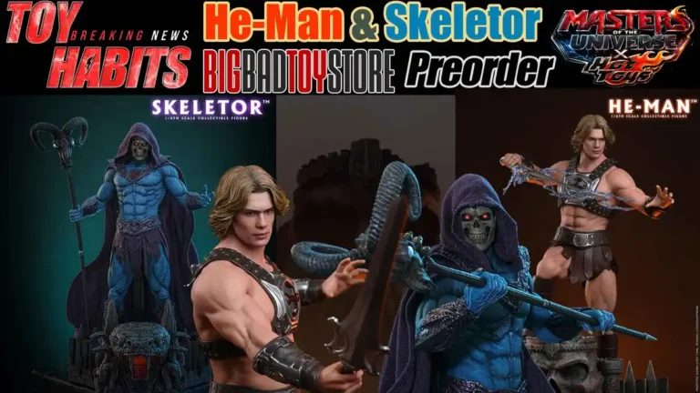 He-Man and Skeletor Hot Toys Sixth Scale BBTS Preorder