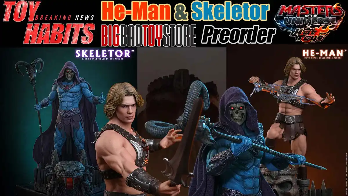 He-Man and Skeletor Hot Toys Sixth Scale BBTS Preorder
