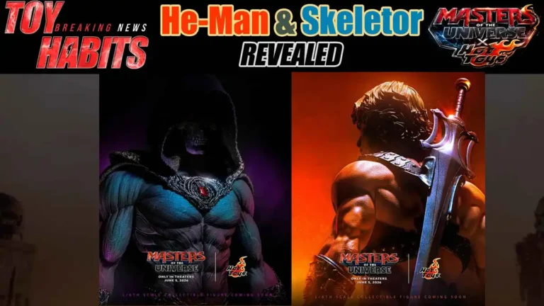 He-Man and Skeletor Masters of the Universe Movie Hot Toys Revealed