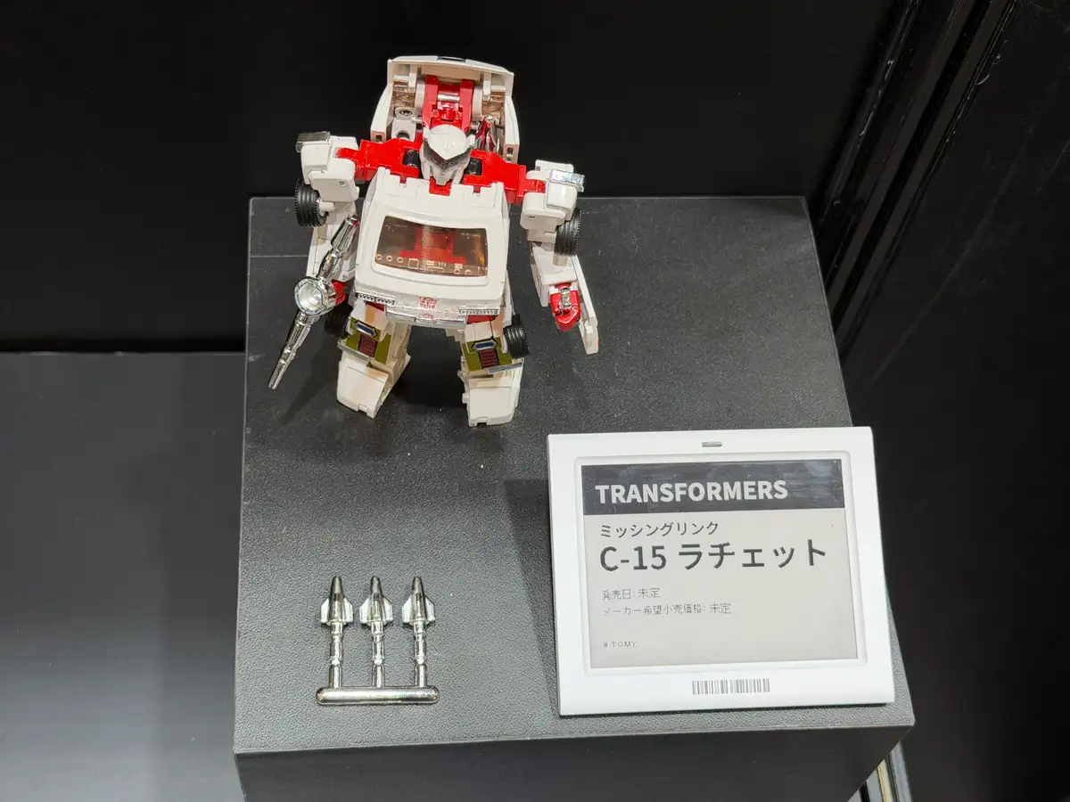 Ironhide Ratchet Transformers Missing Link Shizuoka Hobby Show 2026 Booth 8