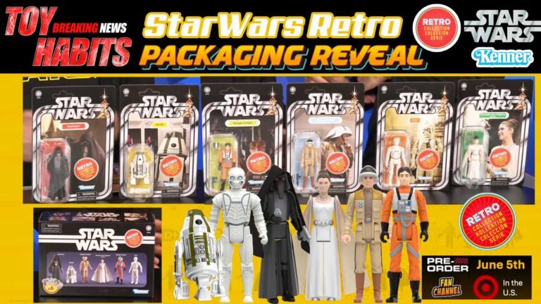 Latest Star Wars Retro Collection 6-Pack Packaging Reveal