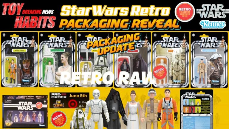 Latest Star Wars Retro Collection 6-Pack Packaging Reveal