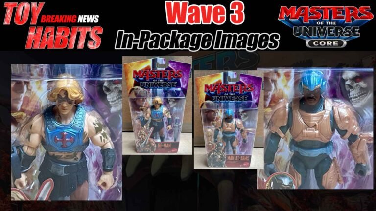 MOTU Core Wave 3 In-Package First Look