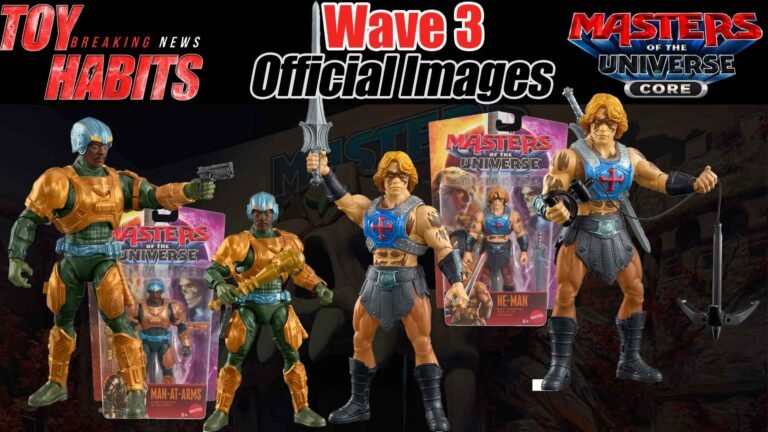 MOTU Core Wave 3 Official Images